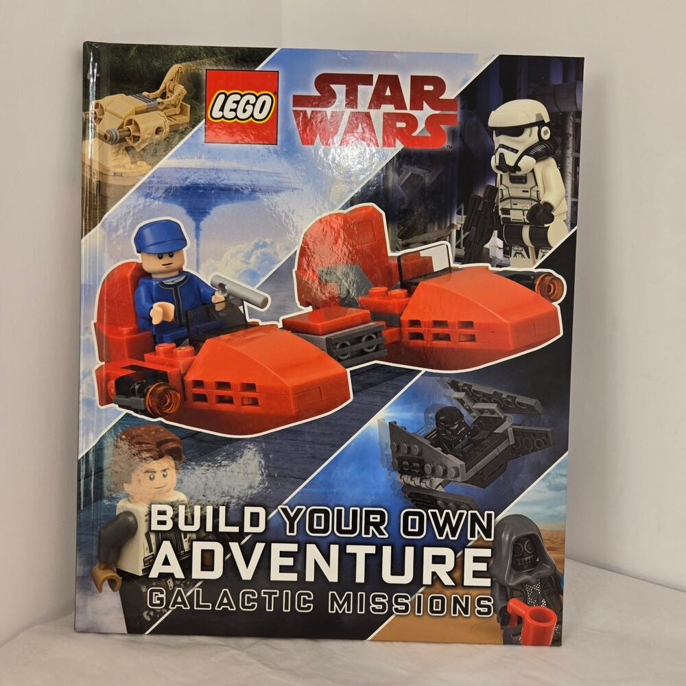 LEGO Star Wars Build Your Own Adventure Galactic Missions hardcover book 2019